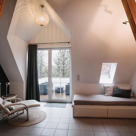 Eigenes Maisonettehaus In Idyllischer Lage Mit Balkon, Nahe Messe, 24H Self-Check In, Gratis Parken Швабах Екстериор снимка