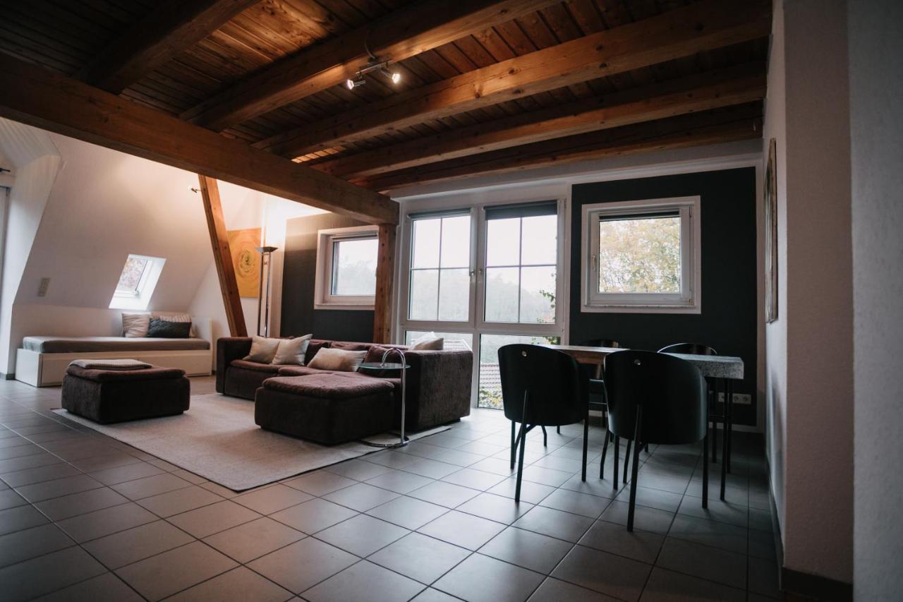 Eigenes Maisonettehaus In Idyllischer Lage Mit Balkon, Nahe Messe, 24H Self-Check In, Gratis Parken Швабах Екстериор снимка