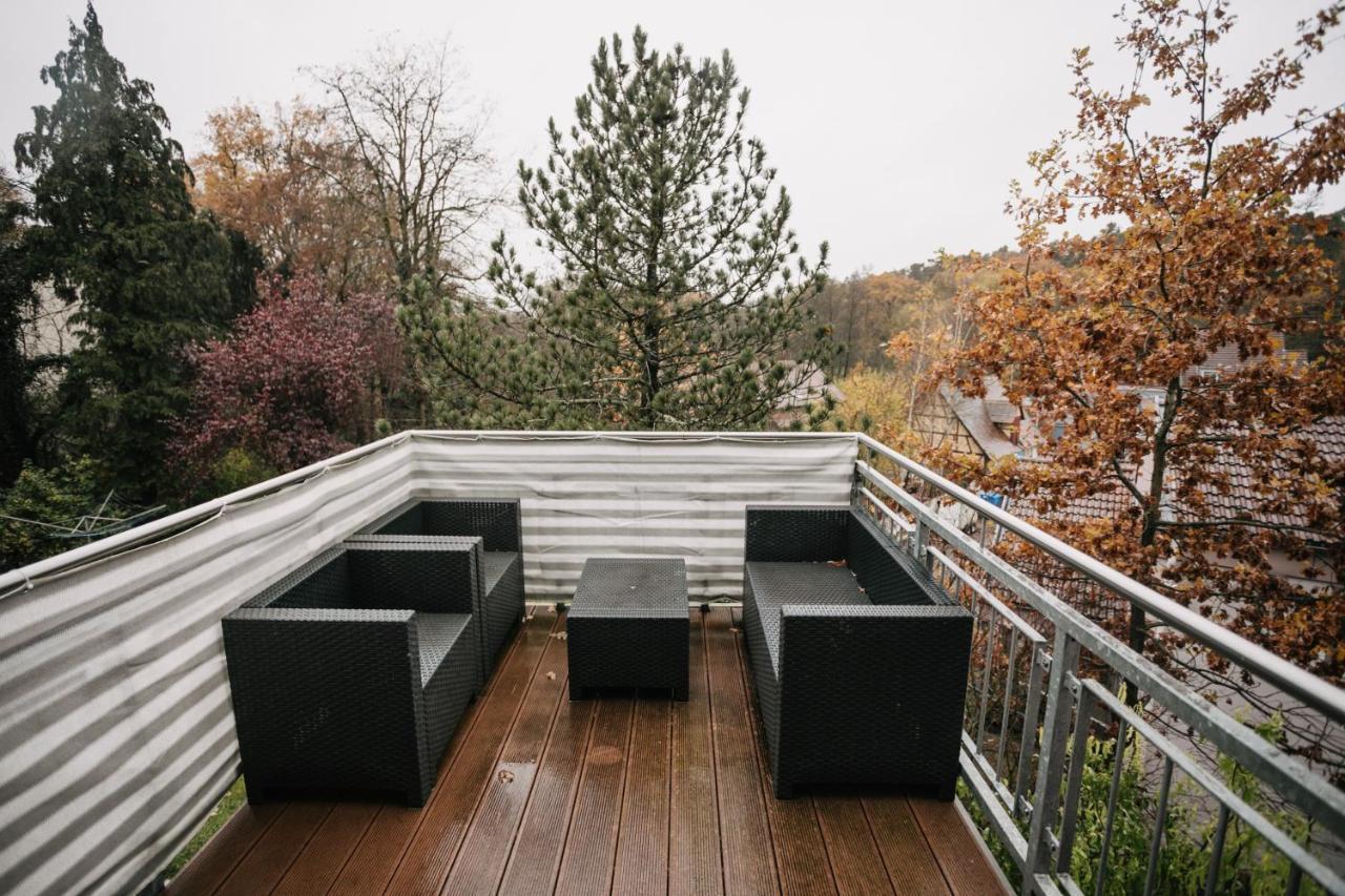 Eigenes Maisonettehaus In Idyllischer Lage Mit Balkon, Nahe Messe, 24H Self-Check In, Gratis Parken Швабах Екстериор снимка